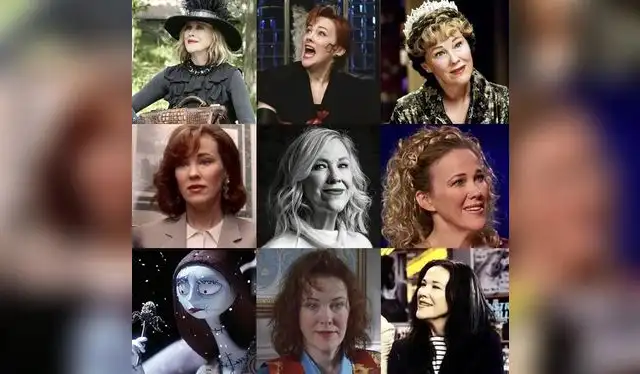 Catherine O’Hara interpretando algunos de sus personajes más emblemáticos. Foto: @MadeInCanada   