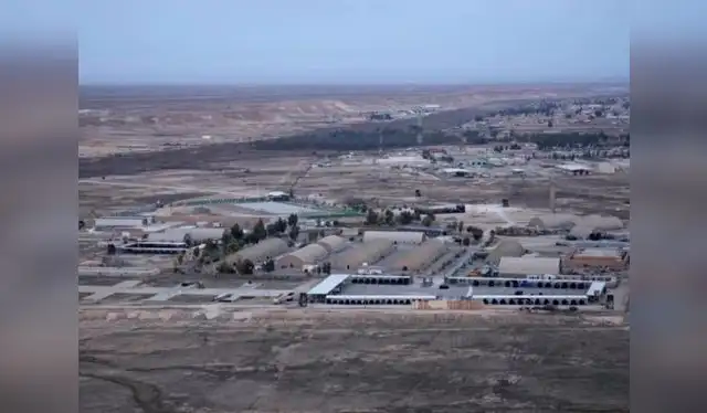 Base área de Erbil, ubicada en el Kurdistán iraquí. Base área de Erbil, ubicada en el Kurdistán iraquí.