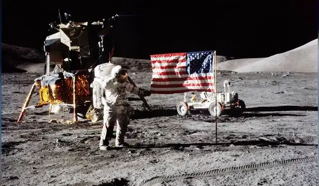 Apolo 17 fue la última misión en la que los humanos viajaron y caminaron en la Luna. Foto: NASA Apolo 17 fue la última misión en la que los humanos viajaron y caminaron en la Luna. Foto: NASA