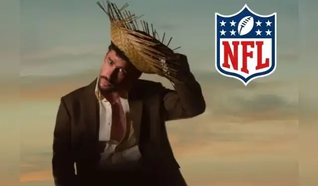 Bad Bunny llega por segunda vez a Super Bowl, luego de su aparición como artista invitado en 2020, junto a Shakira y Jennifer Lopez. Foto: difusión   