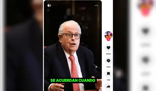 Video falso generado con IA | Fuente: Facebook.   