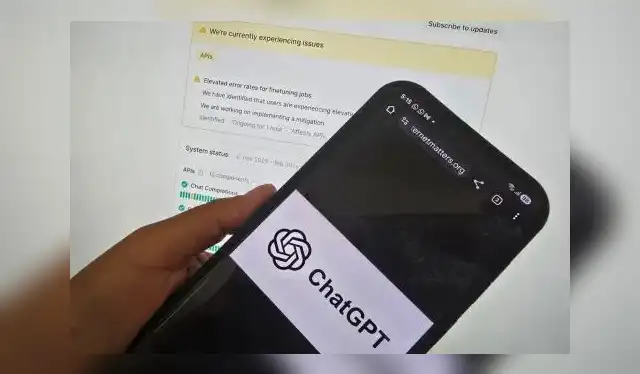  Fallo en los servicios de OpenAI deja a millones sin acceso a ChatGPT y sus APIs. Foto: Andina   