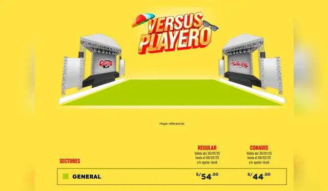 Grupo 5 y La Bella Luz tocarán en dos escenarios diferentes, frente a frente. Foto: difusión   