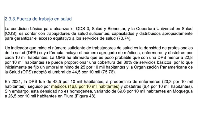 Captura de pantalla realizada el 3 de febrero de 2026 del ASIS Nacional de 2021 (pág. 51).   
