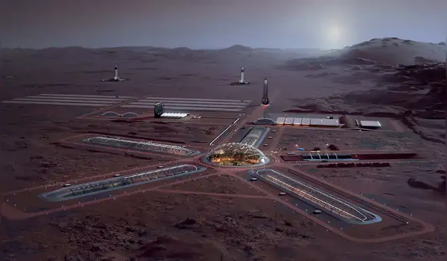  Musk tiene como objetivo la colonización de Marte y la creación de vida multiplanetaria. Foto: SpaceX   