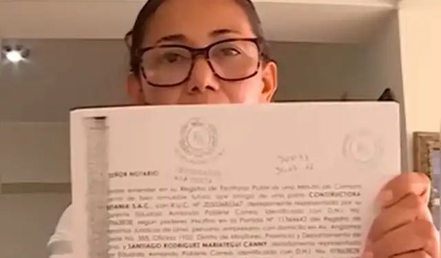  Katherine Marnghitr, hija de la pareja de adultos mayores, contó que recién en septiembre de 2025 supo de la situación cuando intentaron vender la cochera. Foto: Latina   