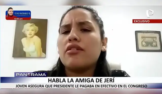 Ana Diburcio, mujer que visitó 24 veces a José Jerí, asegura que trabajó para él y que recibía pagos directos. Ana Diburcio, mujer que visitó 24 veces a José Jerí, asegura que trabajó para él y que recibía pagos directos.