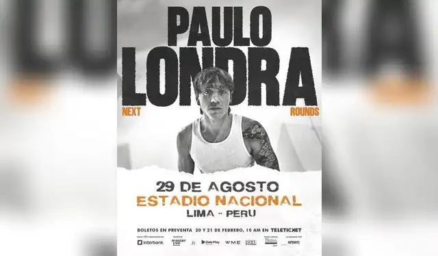 El argentino se presentará en el Perú el próximo 29 de agosto   