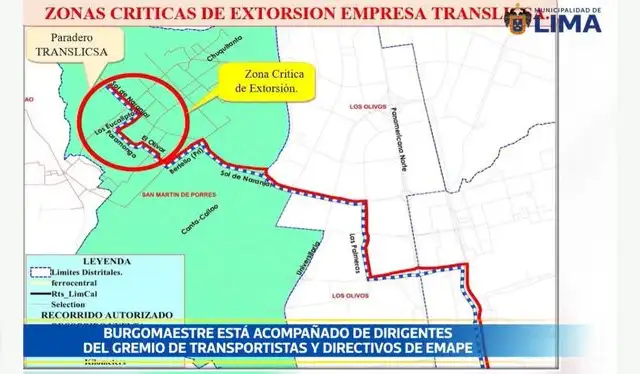  Corredor busca salvaguardar la integridad de los choferes que transitan por una zona específica de SMP. Foto: MML   