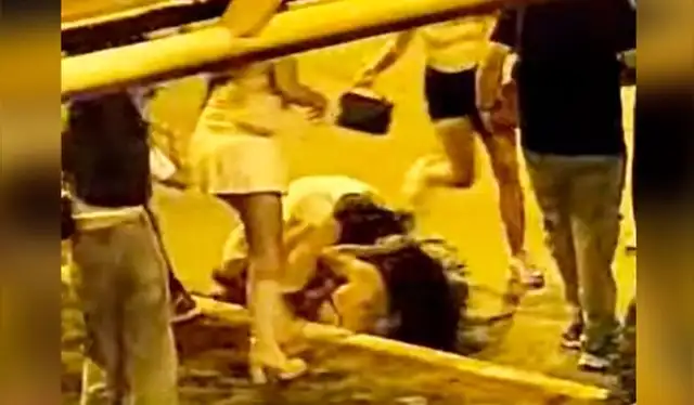  El tiktoker Valentino Palacios generó lesiones en el tobillo de Zamira Grados, denunciaron sus familiares. Foto: composición LR/ YouTube   