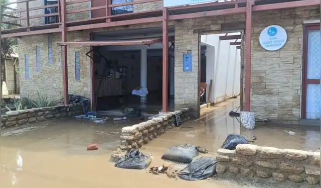 Afectaciones en Máncora. Foto: Maribel Mendo/La República Afectaciones en Máncora. Foto: Maribel Mendo/La República