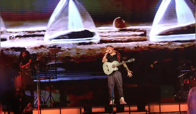  Alejandro Sanz regresó al Perú luego de tres años. Créditos: Carlos Félix / La República    