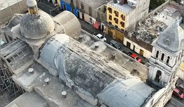 Cámaras registraron grave deterioro. Foto: Canal N    