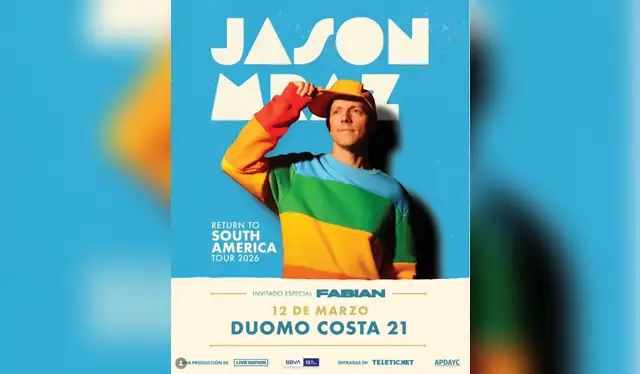 Concierto de Jason Mraz en Duomo Costa 21   