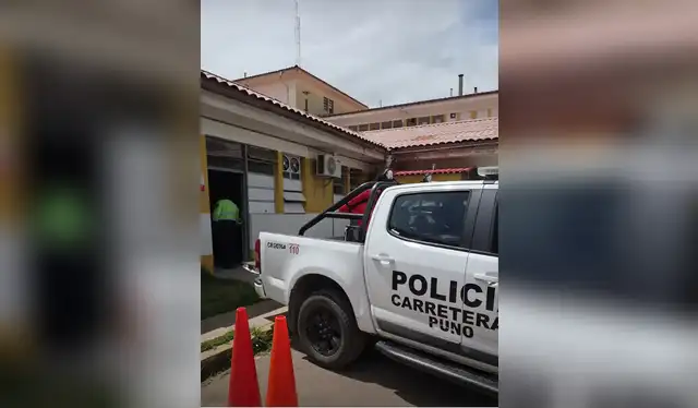 Conductor de patrullero policial habría intentado huir. Foto: PNP Conductor de patrullero policial habría intentado huir. Foto: PNP