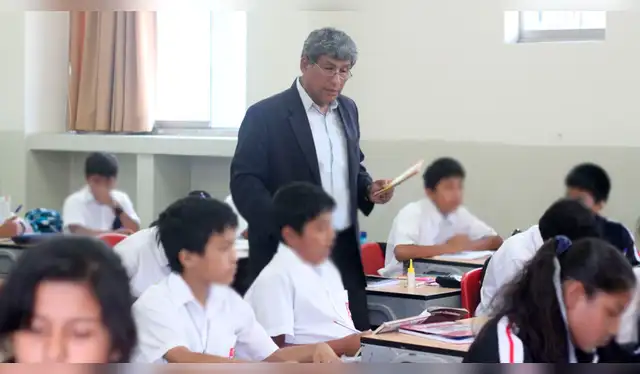 Año escolar en instituciones públicas inicia el 16 de marzo. Foto: Minedu   