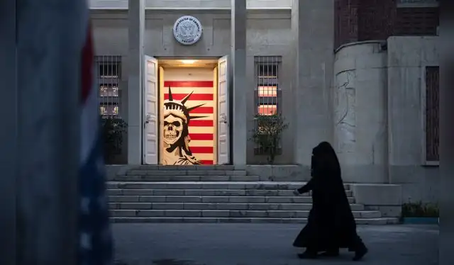  La ex embajada de EE. UU. en Irán fue renombrada como el Museo del Espionaje. Foto: Jorge Pezantes   