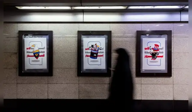 El arte en el metro de Irán. Foto: Jorge Pezantes  