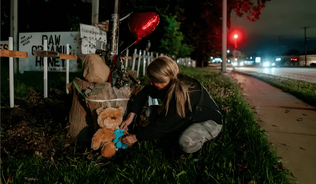 Plainfield Township residents pay tribute to the boy killed for racially motivated murder. Photo: The New York Times Plainfield Township residents pay tribute to the boy killed for racially motivated murder. Photo: The New York Times