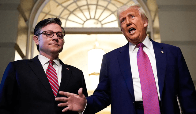 House Speaker Mike Johnson approves Trump's domestic bill. Photo: The Hill House Speaker Mike Johnson approves Trump's domestic bill. Photo: The Hill