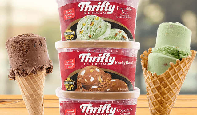 Thrifty Ice Cream is an ice cream chain founded in 1940 and with many locations throughout the United States. Photo: Mui Kitchen   