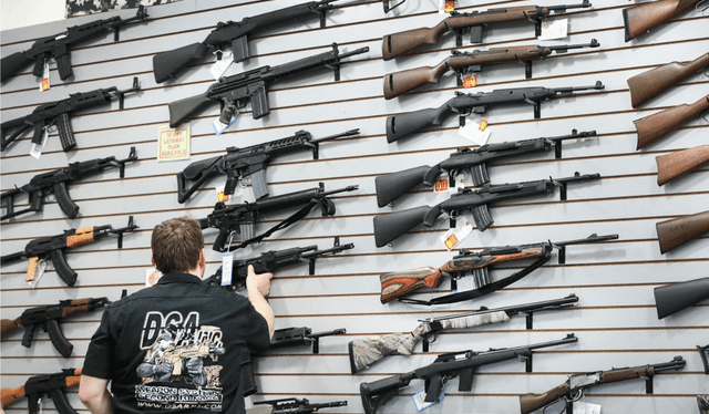 Millions of people own the AR-15 rifle due to the ease of selling firearms in the United States. Photo: GLR Composition/NBC News Millions of people own the AR-15 rifle due to the ease of selling firearms in the United States. Photo: GLR Composition/NBC News