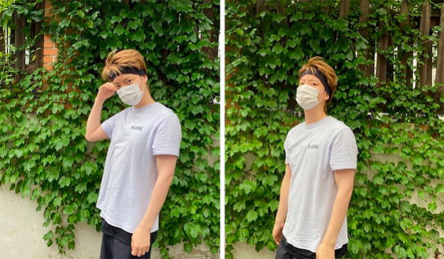 27.7.2020. El protagonista de The Beauty Inside (jTBC, 2018),  Ahn Jae Hyun, presenta su nuevo look en Instagram. Foto: captura