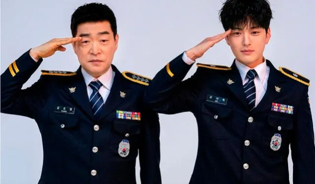 Son Hyun Joo y Jang Seung Jo protagonizan el dorama Exemplary Detective (jTBC, 2020). Crédito: HanCinema