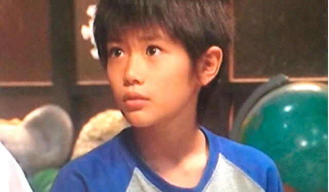 Haruma Miura a los 10 años en el jdrama Manatsu no Merry Christmas (TBS, 2000). Crédito: Instagram