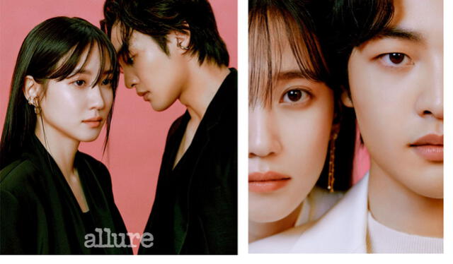 Kim Min Jae y Park Eun Bin en editorial fotográfica y entrevista sobre su nuevo K-drama Do you like Brahms? (SBS, 2020). Crédito: Allure