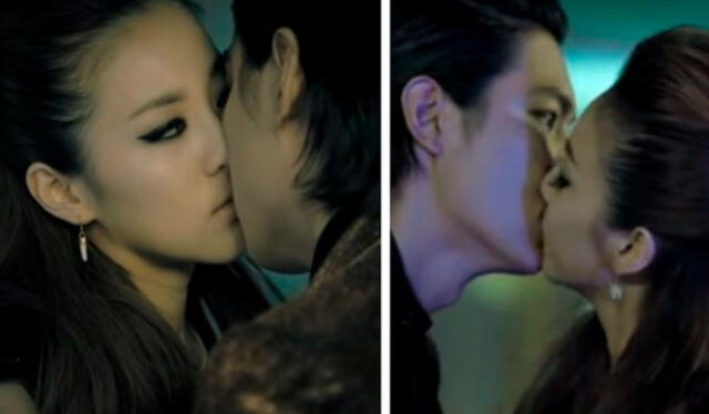 Lee Min Ho y Sandara Park en una escena de "Kiss" (2009). Crédito: captura