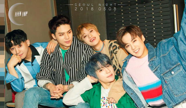 TEEN TOP es una boy band de Corea del Sur formada por cinco miembros: C.A.P, Chunji, Niel, Ricky y Changjo.Crédito: Instagram