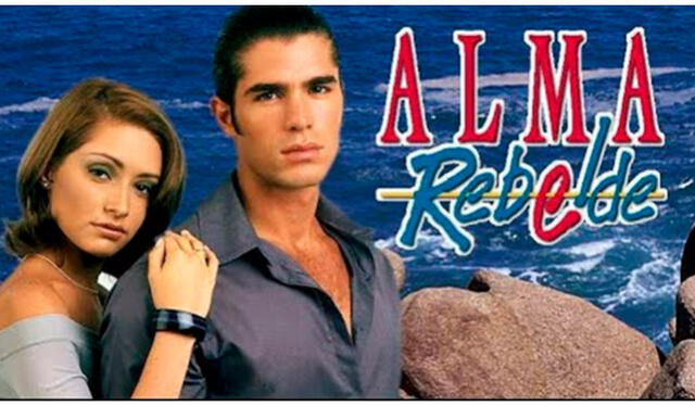 Lisette Morelos y Eduardo Verástegui protagonizaron la telenovela Alma rebelde (1999). Crédito: Instagram