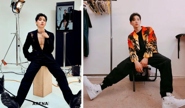 AB6IX: Jeon Woong fotografiado para la edición de agosto de Arena Homme+. Crédito: Instagram