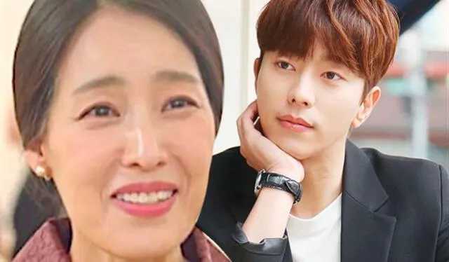 La actriz Kang Ji Eun interpreta a la madre de  Yoon Hyun Min en el dorama Men are Men (KBS2, 2020)  Crédito: fotocomposición
