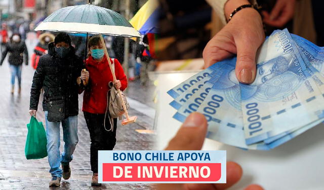 El Bono Invierno otorga 120.000 pesos por única vez a cada beneficiario. Foto: composición LR/El Día/El Mercurio/IPS Chile   