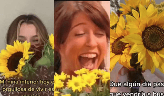  El trend de entregar flores amarillas proviene de la serie Floricienta. Foto: Captura TikTok/Floricienta Fans/Instagram   