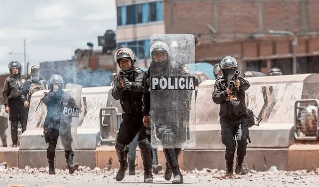  Represión. La Fiscalía solicitó la relación de policías y militares que actuaron el 9 de enero. Foto: difusión   