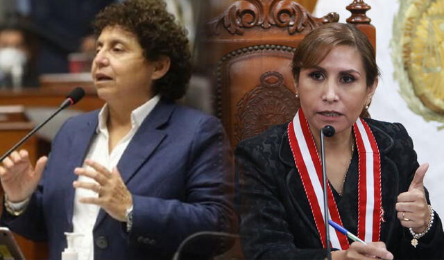  Fiscal de la Nación, Patricia Benavides, desistió, anteriormente, presentar a la opinión pública sus tesis de maestría y doctorado. Foto: composición/Andina   