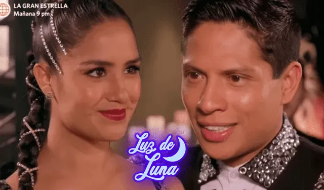  Mayella Lloclla y André Silva juntos en "Luz de Luna". Foto: composición LR/América TV   