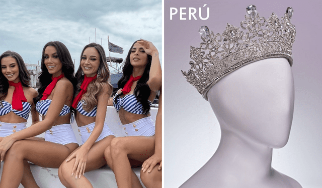   Winner of Miss Peru will wear a crown inspired by ancestral culture.  Photo: composition LR/Instagram 