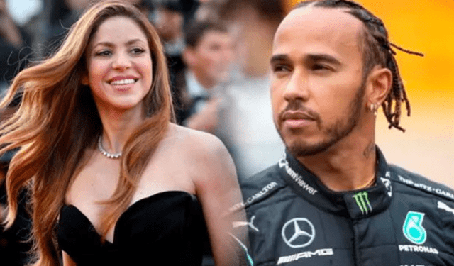 Shakira y Lewis Hamilton reavivan rumores de romance. Foto: composición LR/difusión 