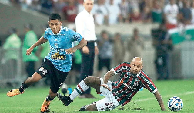 Duro Desafío. Joao Grimaldo se enfrentó a Felipe Melo. Foto: difusión   