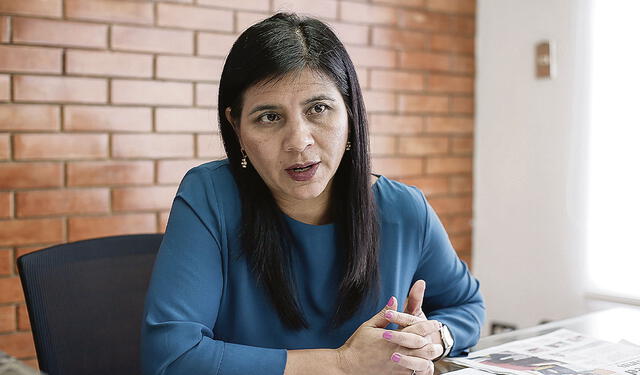  Silvana Carrión, procuradora Ad Hoc del caso Lava Jato, anota que ley afecta procesos de colaboración eficaz en este caso. Foto: Antonio Melgarejo/La República<br><br>    