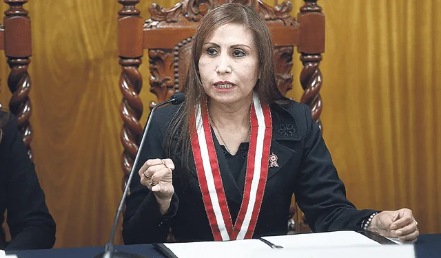 Benavides es fiscal de la Nación desde junio de 2022. Foto: difusión   