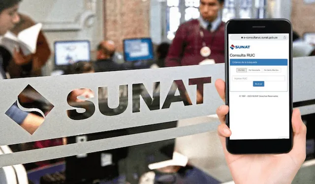 A través del portal de la Sunat podrás tramitar tu RUC. Foto: composiciónLR   