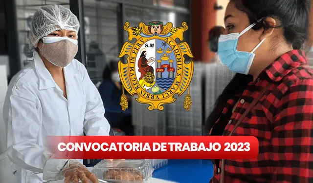  Universidad Nacional Mayor de San Marcos publicó convocatoria de trabajo para personal de cocina, apoyo y más. Foto: composición LR/Universidad Nacional Mayor de San Marcos<br><a href="https://larepublica.pe/autor/edwin-montesinos"><br> </a>   