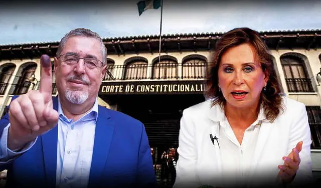  Tras la decisión de la Corte Constitucional de Guatemala, la segunda vuelta entre Sandra Torres y Bernardo Arévalo quedaría en suspenso. Foto: composición LR/EFE   