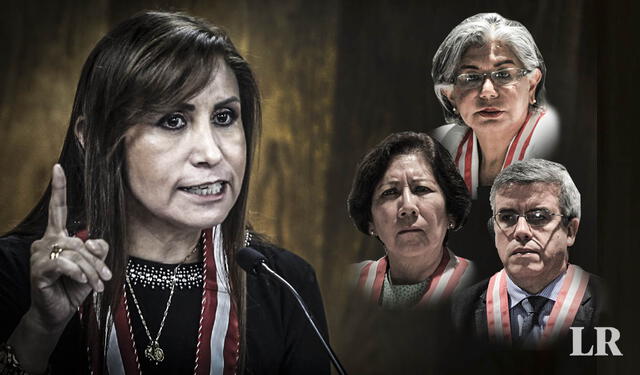 Patricia Benavides podría impedir procesos disciplinarios en su contra. Foto composición: La República   