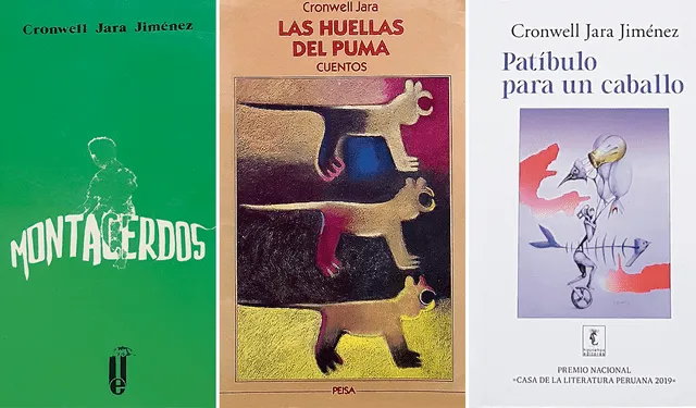 obras. Tres libros emblemáticos que le otorgan un estilo personal. Foto: composiciónLR obras. Tres libros emblemáticos que le otorgan un estilo personal. Foto: composiciónLR